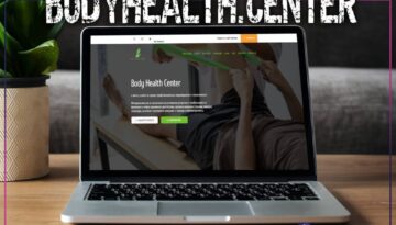 Изработка на сайт за масажи кинезитерапия - Body Health Center