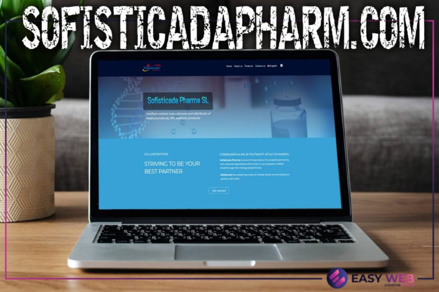 Изработка на сайт за лекарства / аптека - Sofisticada Pharm