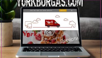 Изработка на сайт от EasyWeb.bg - Yorkburgas.com