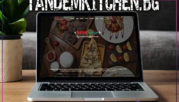Изработка на сайт за кухня майка - TANDEM KITCHEN