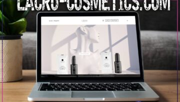 Изработка на сайт за козметика - Lacro Cosmetics