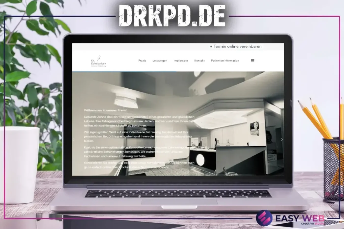 DRKPD.de Изработка на сайт EASY WEB