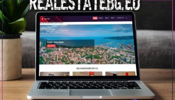 Изработка на сайт за недвижими имоти - REALESTATEBG