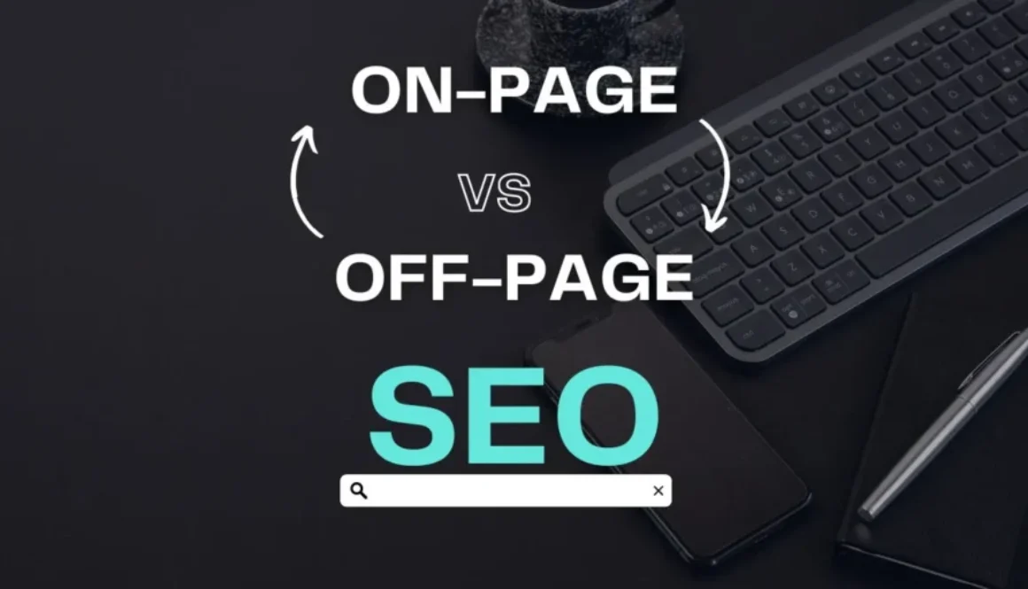 on-page SEO vs off-page SEO