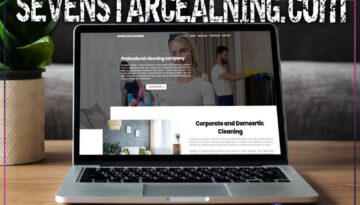 Изработка на сайт за почистваща фирма - sevenstarcleaning