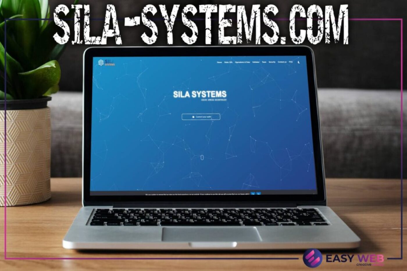 Изработка на уебсайт за крипто валута - SILA-SYSTEMS