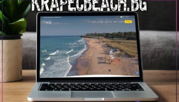 KrapecBeach.bg – Дигитално представяне на къмпинг и хотелски услуги от EASY WEB