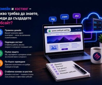 Научете как правилният избор на домейн помага за разпознаваемостта на бизнеса и какво трябва да знаете за името и домейн разширението на вашия сайт.