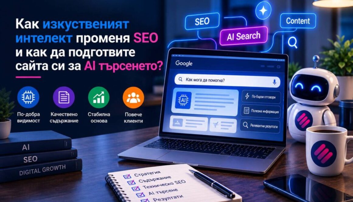 Научете как AI търсенето променя начина, по който потребителите откриват информация, и как да подготвите сайта си за новите тенденции.