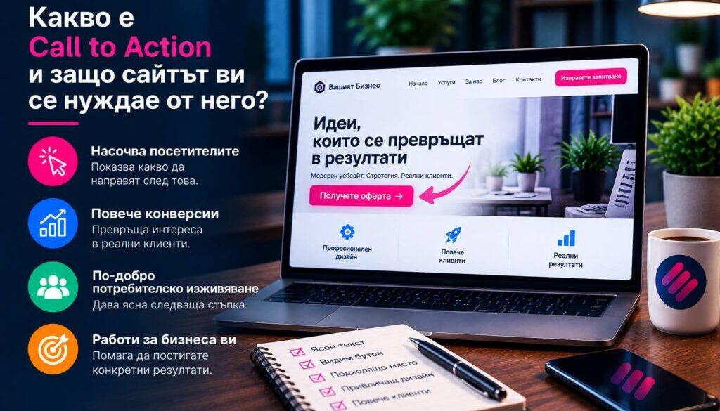 Научете как оптимизацията на конверсиите и правилните Call to Action елементи могат да превърнат повече посещения на сайта в реални бизнес резултати.