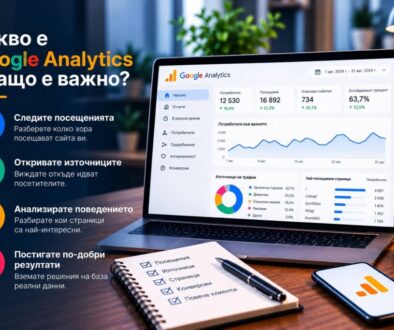 Открийте защо анализът на уебсайт е важен и как Google Analytics помага да разбирате посетителите и да подобрявате маркетинговите резултати.