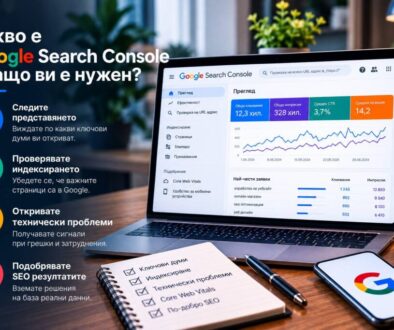Разберете как работи индексирането на сайт в Google и как Google Search Console помага да откривате проблеми и да проверявате важните страници.